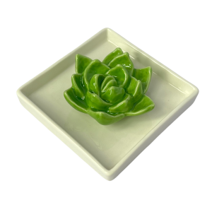 Porcelain Lotus Trinket Dish-XDR24002