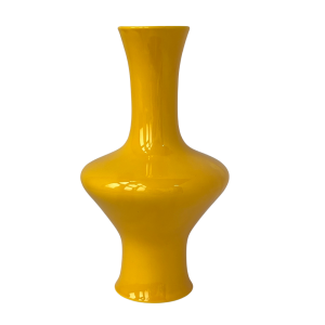 Ceramic Yellow Glaze Vase-XDR24010