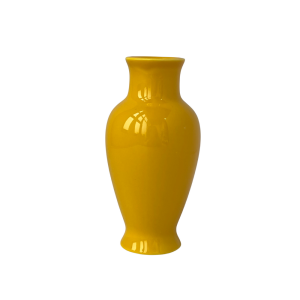 Ceramic Yellow Glaze Vase-XDR24013
