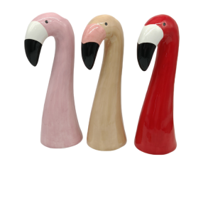 Pink Yellow And Red Swan Vase-DFQ240944