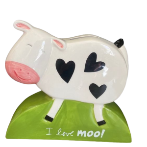 Cow Piggy Bank-XDAC24001W