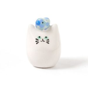 White Cat Decor-XDAC24003JB