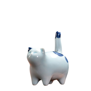 White Cat Decor-XDAC24032JB