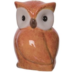 Orange Owl Decor-XDAO24057C