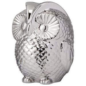 Silver Owl Decor-XDAO24072Y