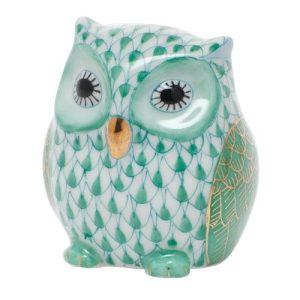 Green Owl Decor-XDAO24073L