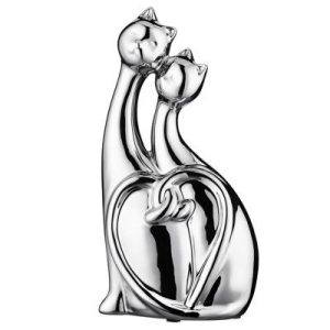 Silver Cat Decor-XDAC24008JY