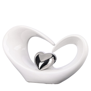 White Heart Decor-XDH24010