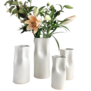White Vase-XVJH24014