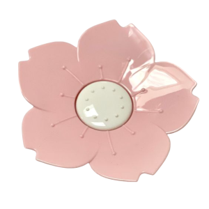 Pink Flower Trinket Dish-XTD24018H