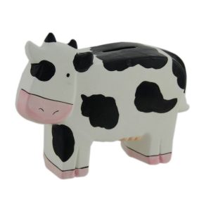 Cow Piggy Bank-XDAC24019W