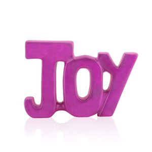 Pink Alphabet Joy Decor-XDAO24033