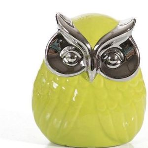 Green Owl Decor-XDAO24041L