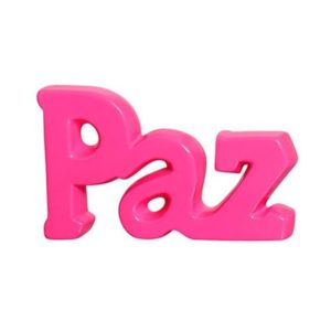Pink Alphabet Paz Decor-XDAO24042