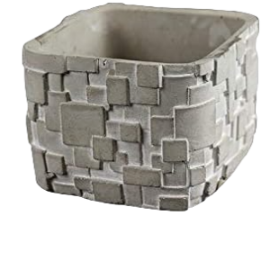 Gray Plant Pot-XPW24005