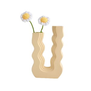 Khaki Vase-XVJC24005