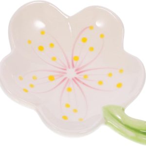 Pink Flower Trinket Dish-XTF24005