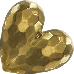 Gold Heart Decor-XDH24007