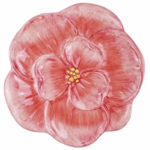 Pink Flower Trinket Dish-XTD24009H